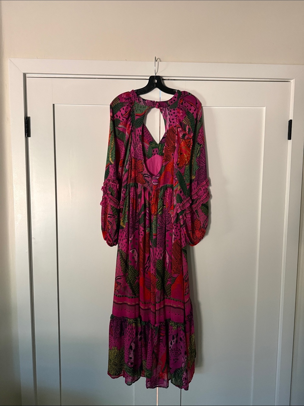 Farm Rio Cool Leopards Long Sleeve Maxi - Picture 7 of 12